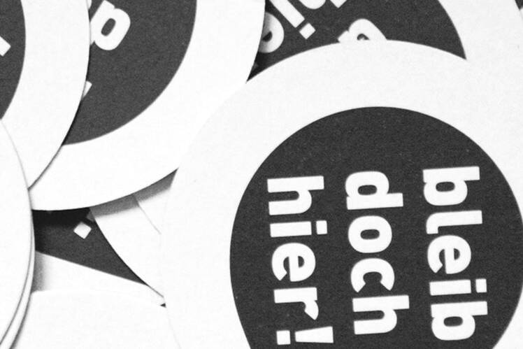 Banner Bleib doch hier!