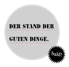 Logo Stand der guten Dinge